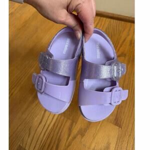 Mini Melissa Light Purple Sandals toddler size 10